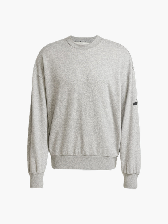 adidas Essentials Loose Fit 3 Bar Logo Sweatshirt Grau 132295 1