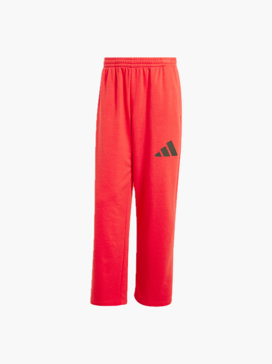 adidas Essentials Wide Leg 3 Bar Logo Hose Rot 132297 1