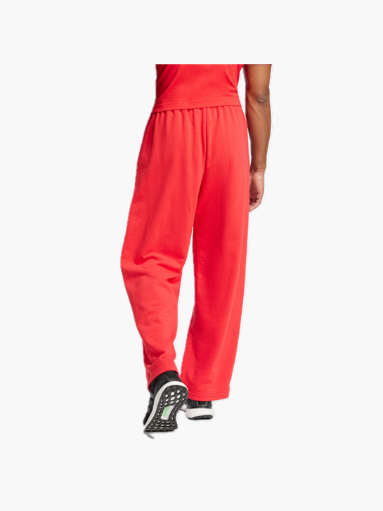adidas Essentials Wide Leg 3 Bar Logo Hose Rot 132297 3