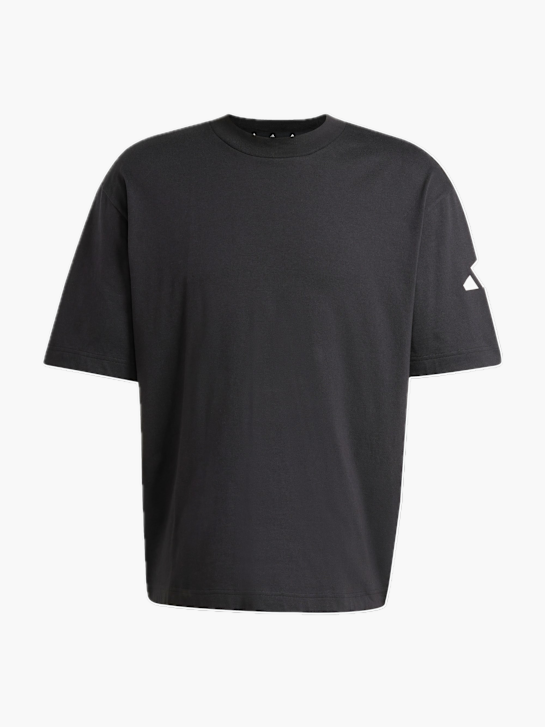 adidas Essentials Loose Fit 3 Bar Logo T-Shirt Schwarz 132300 1