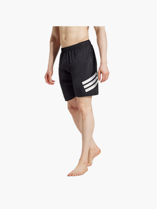 adidas 3-Streifen 8-Inch Badeshorts Schwarz 132544 2