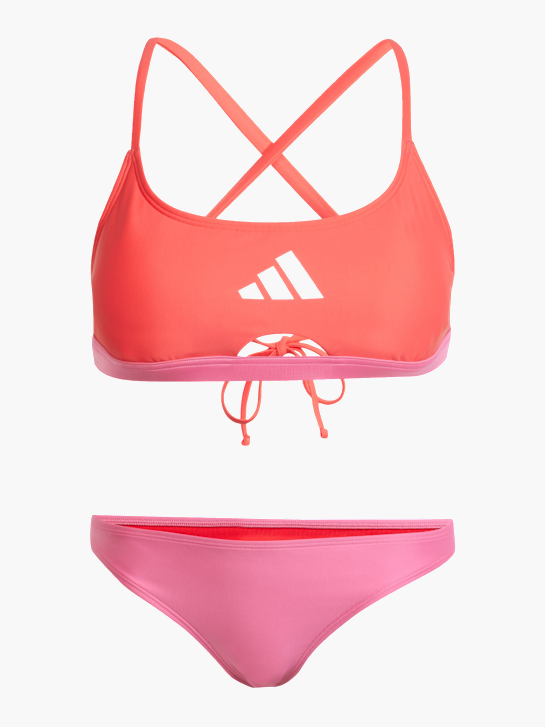 adidas Padded Colorblock X-Back Bikini Pink 142702 1