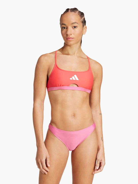 adidas Padded Colorblock X-Back Bikini Pink 142702 2