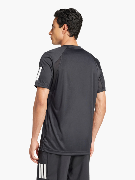 adidas Club Tennis CLIMACOOL 3-Streifen T-Shirt Schwarz 142697 4