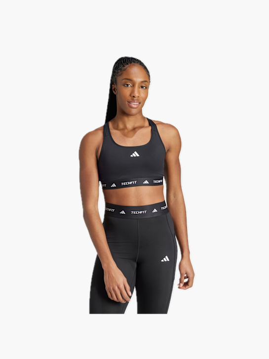 adidas TECHFIT Sport-BH Schwarz 132489 3