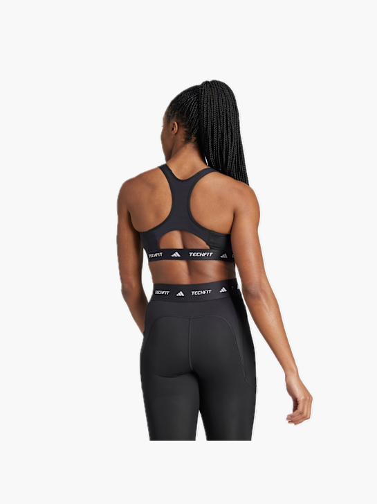 adidas TECHFIT Sport-BH Schwarz 132489 4