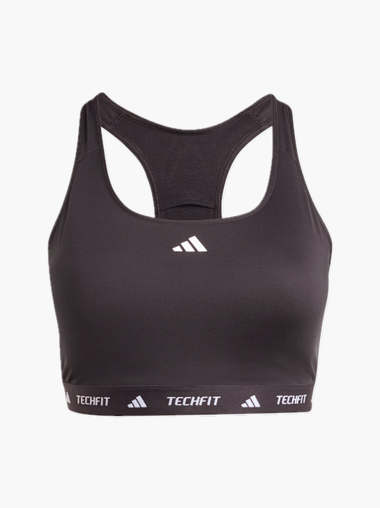 adidas TECHFIT Sport-BH  Große Größen Schwarz 132488 1