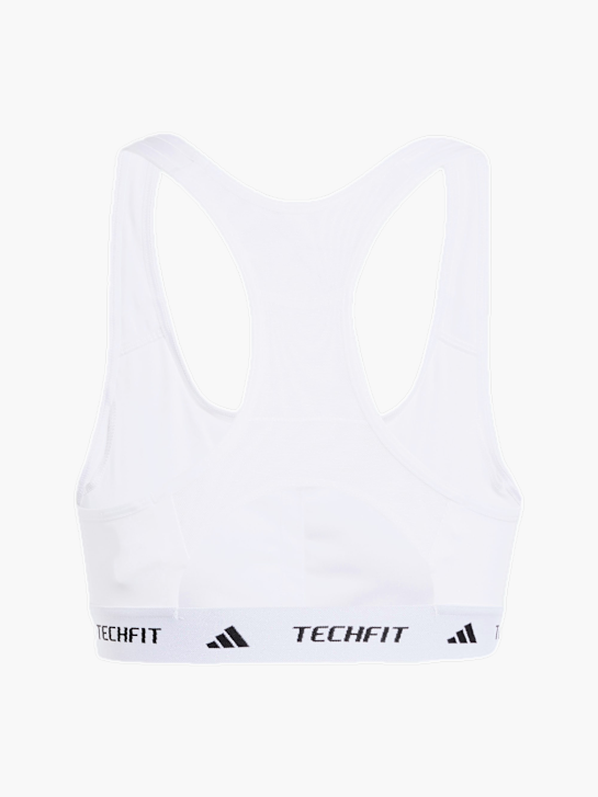 adidas TECHFIT Sport-BH Weiß 132490 2