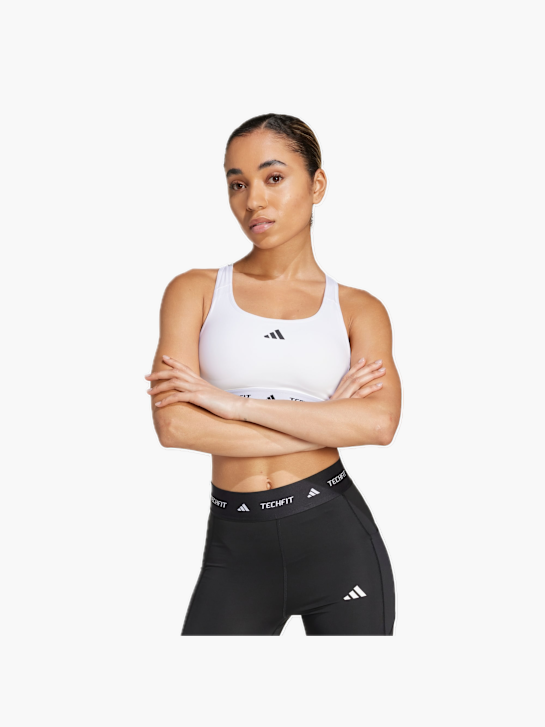 adidas TECHFIT Sport-BH Weiß 132490 3