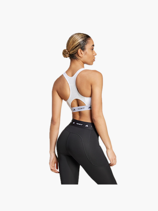 adidas TECHFIT Sport-BH Weiß 132490 4