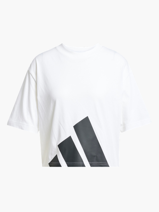 adidas Essentials Big Logo Boyfriend T-Shirt Weiß 142745 1