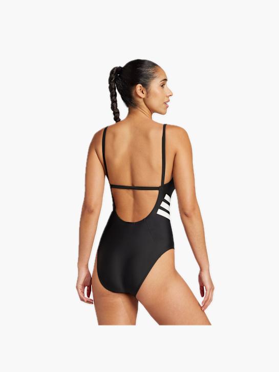 adidas 3-Streifen U-back Badeanzug Schwarz 132532 3
