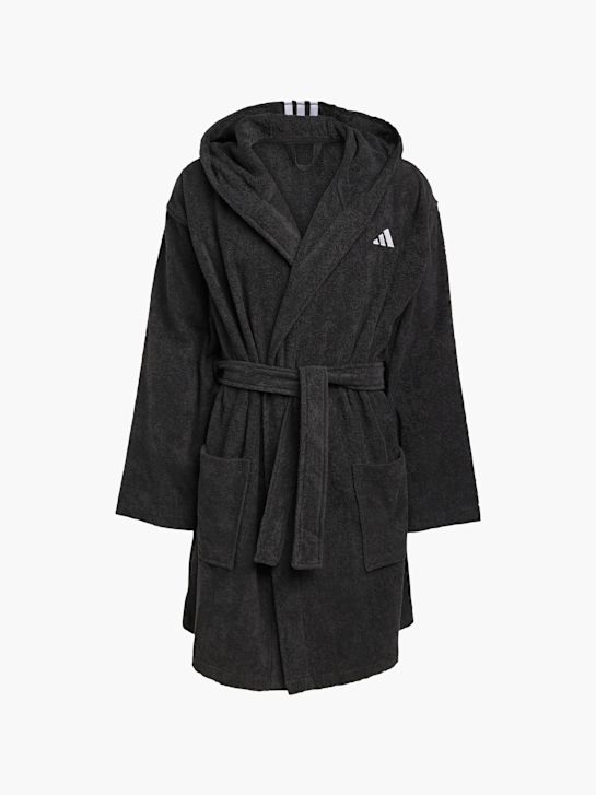 adidas Hooded Bademantel Schwarz 132635 1