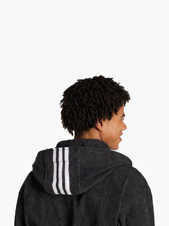adidas Hooded Bademantel Schwarz 132635 2