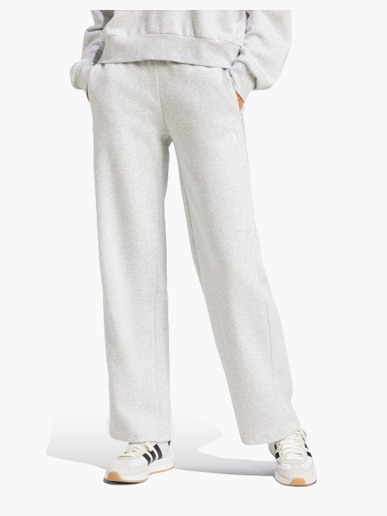 adidas Essentials Small Logo Feel Cozy Open-Hem Hose Grau 168836 2