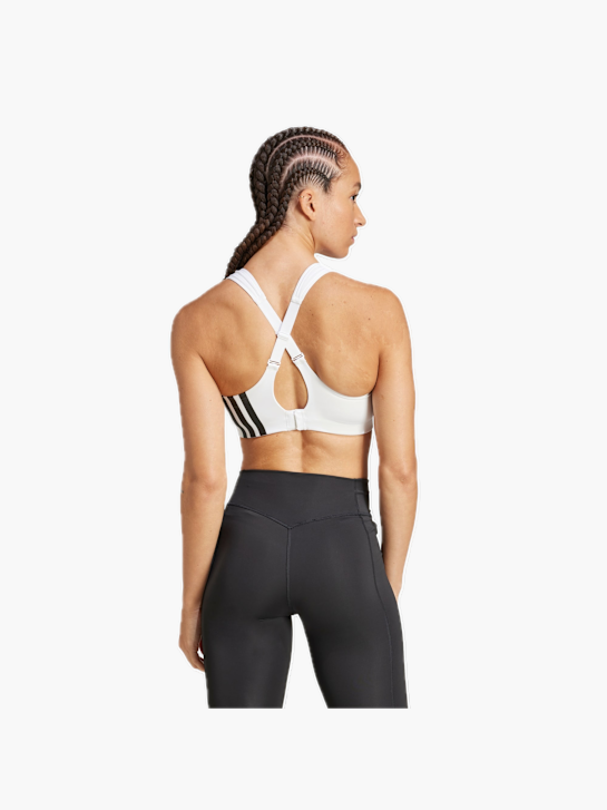 adidas TLRD Impact Training High Support Sport-BH Weiß 132222 4