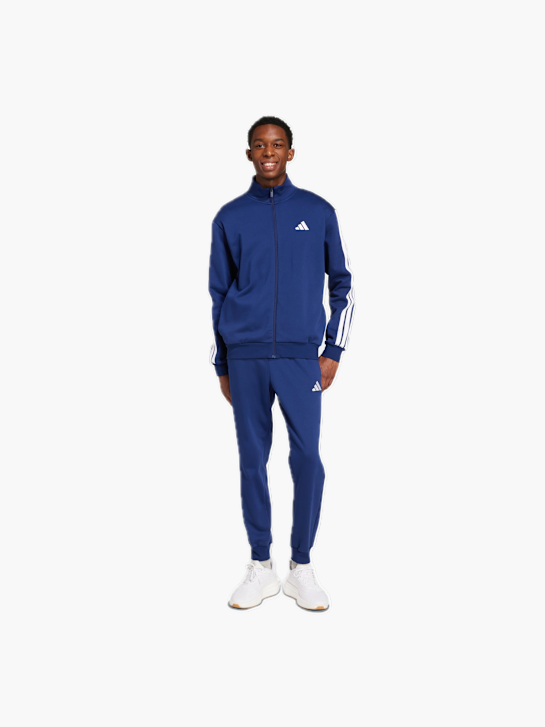 adidas Sportswear Basic 3-Streifen Trainingsanzug Blau 132414 2