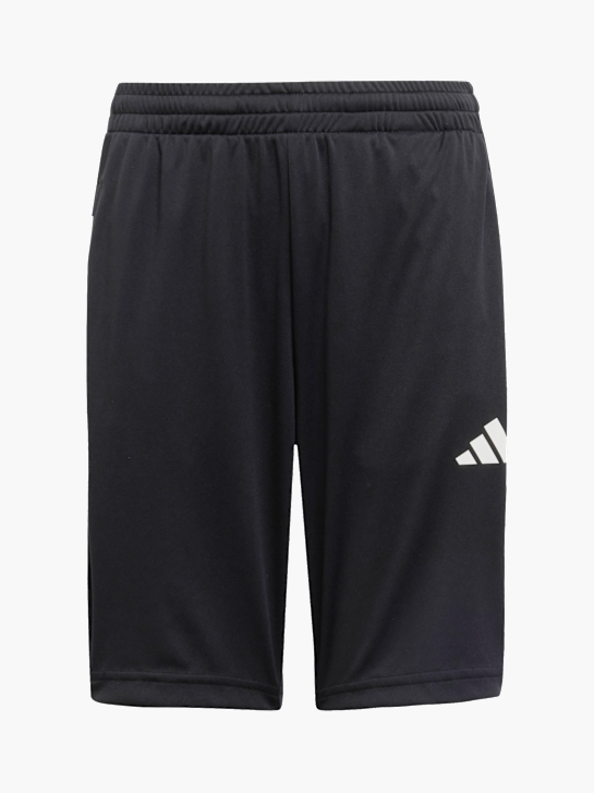 adidas Train Essentials 3-Streifen Kids Shorts Schwarz 142420 1