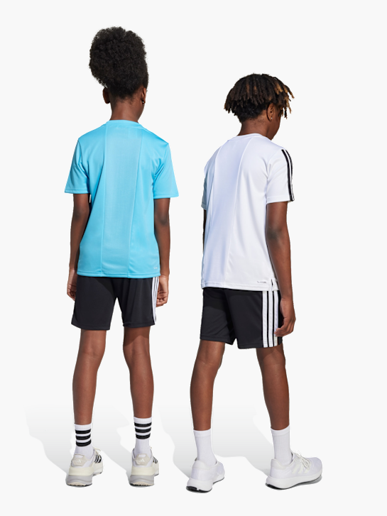 adidas Train Essentials 3-Streifen Kids Shorts Schwarz 142420 3