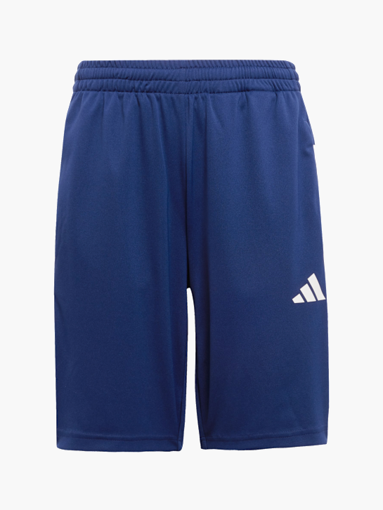 adidas Train Essentials 3-Streifen Kids Shorts Blau 142421 1