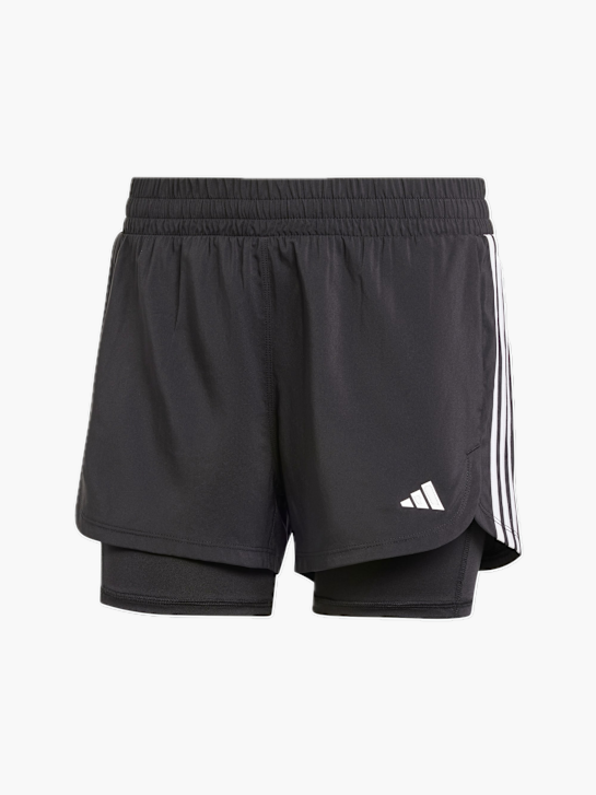 adidas Pacer 3-Streifen Training Woven Shorts Schwarz 132192 1