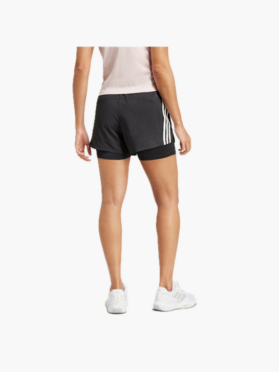 adidas Pacer 3-Streifen Training Woven Shorts Schwarz 132192 3
