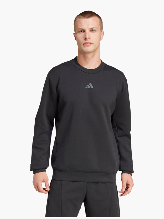adidas Designed for Training Rundhals-Sweatshirt Schwarz 168832 2