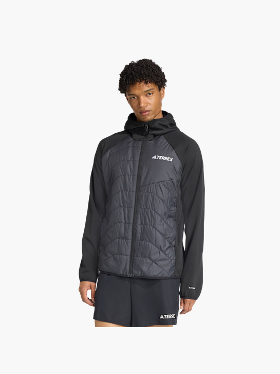 adidas Terrex Multi CLIMAWARM isolierende Hybrid-Kapuzenjacke Schwarz 156360 2