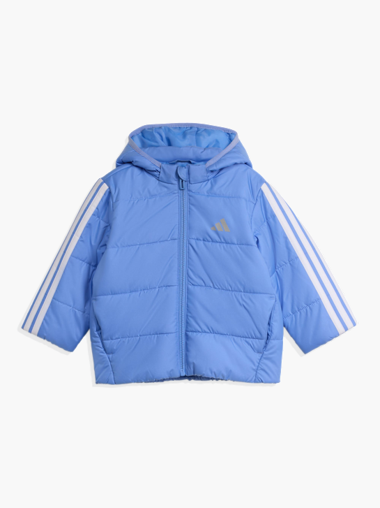 adidas Essentials 3-Streifen Wattierte Jacke Kinder Blau 141462 1