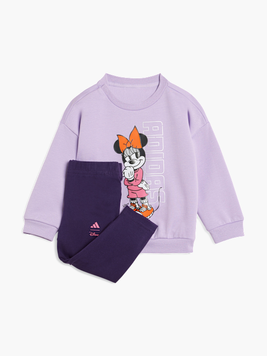 adidas Disney Minnie Maus Jogginganzug für Kinder Lila 142309 1