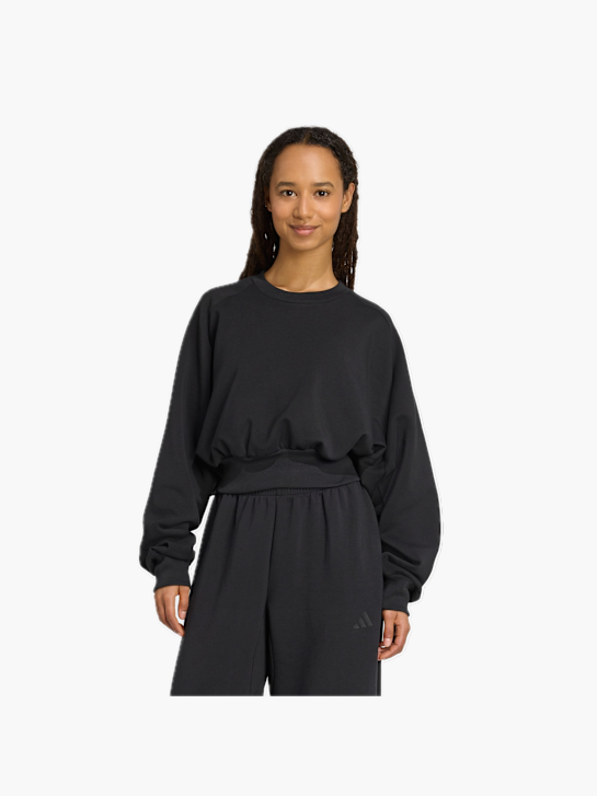 adidas Weiches Lux Loose Sweatshirt Schwarz 132093 2