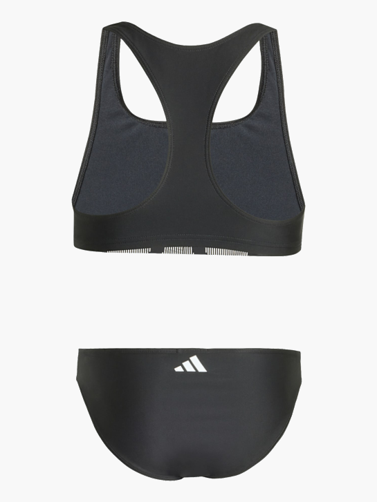 adidas Big Logo Bikini Set mit C-förmigem Rücken für Kinder Schwarz 141452 2