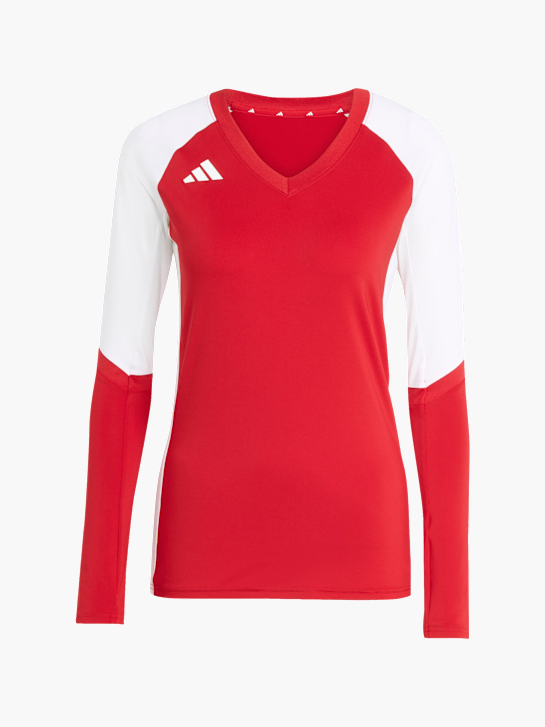 adidas Quickset Langärmeliges Volleyballtrikot Rot 142234 1