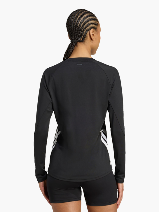 adidas HILO Langärmeliges Volleyballtrikot Schwarz 142235 3