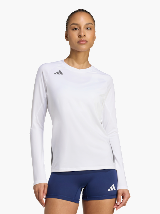 adidas HILO Langärmeliges Volleyballtrikot Weiß 142236 2