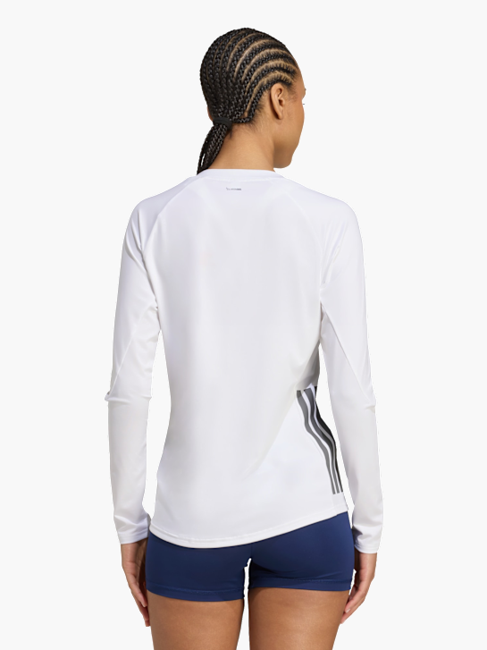 adidas HILO Langärmeliges Volleyballtrikot Weiß 142236 3