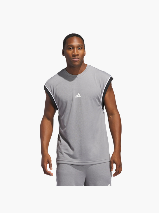 adidas adidas Basketball All-World Sleeveless Tanktop Grau 156352 2