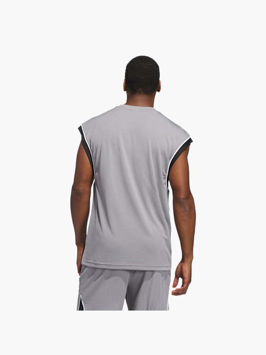 adidas adidas Basketball All-World Sleeveless Tanktop Grau 156352 3