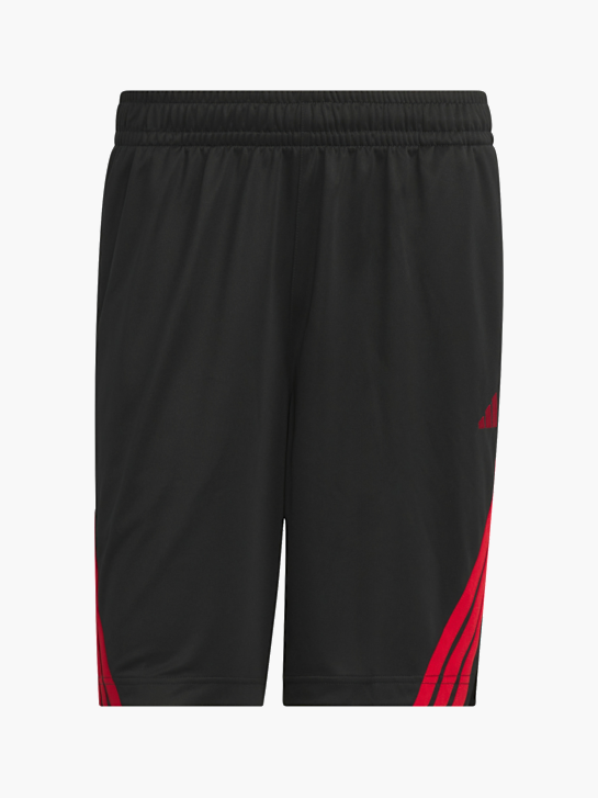 adidas Legends 3-Streifen Basketball Shorts Schwarz 168811 1
