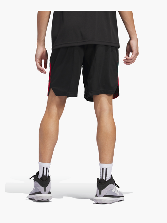 adidas Legends 3-Streifen Basketball Shorts Schwarz 168811 3