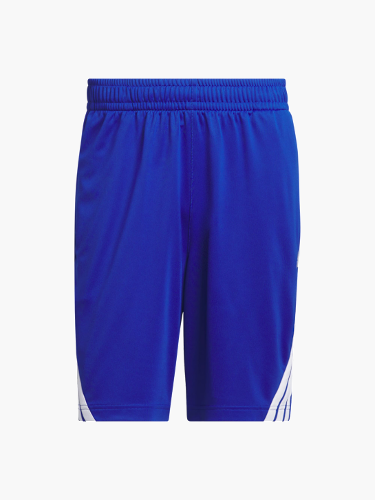 adidas Legends 3-Streifen Basketball Shorts Blau 156350 1
