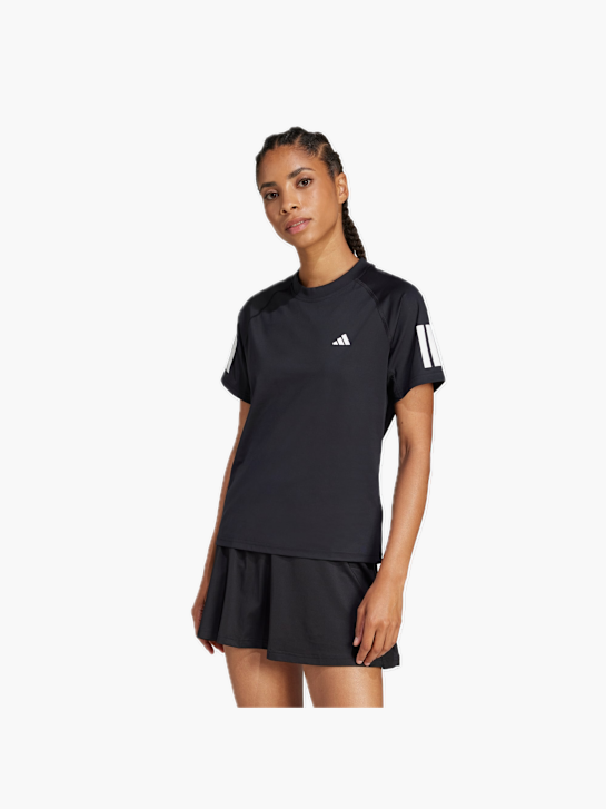 adidas Club 3-Streifen Tennis Climacool T-Shirt Schwarz 132436 2
