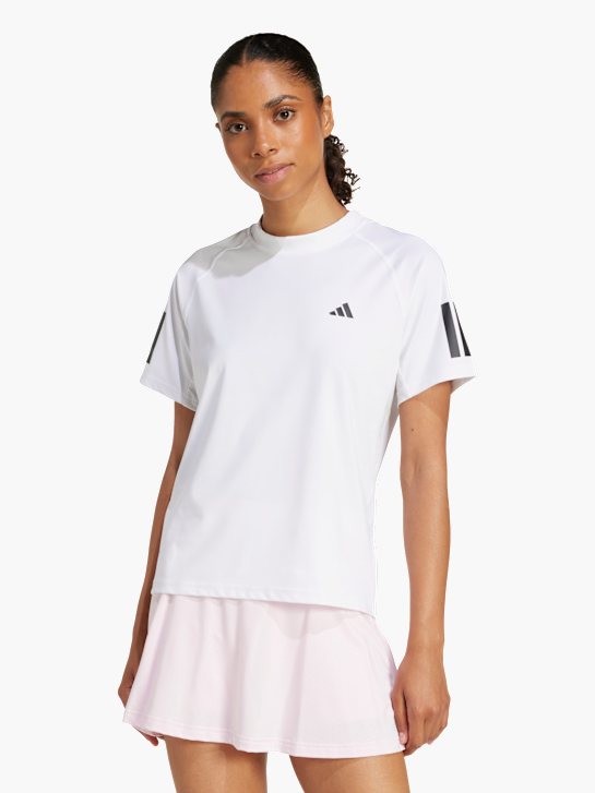 adidas Club 3-Streifen Tennis CLIMACOOL T-Shirt Weiß 142608 3