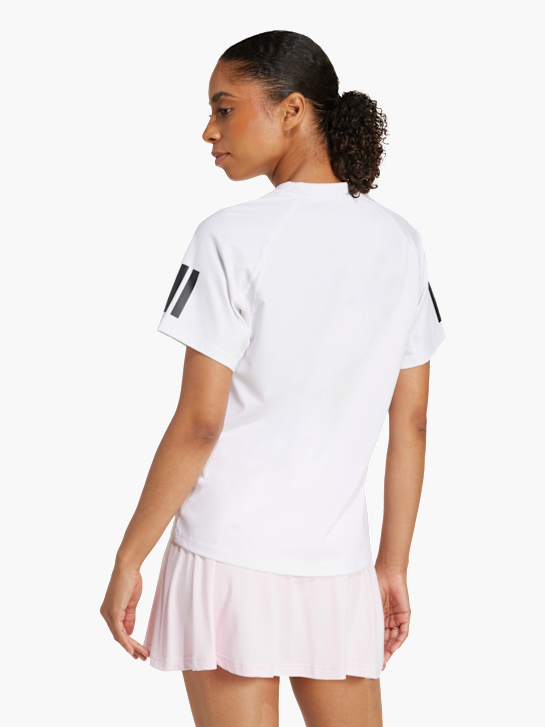 adidas Club 3-Streifen Tennis CLIMACOOL T-Shirt Weiß 142608 4