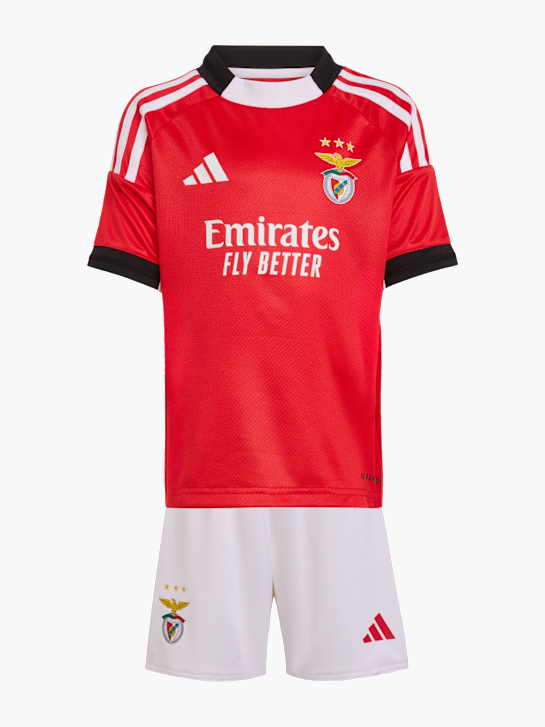 adidas Benfica Lissabon 25/26 Kids Mini-Heimausrüstung Rot 141566 1