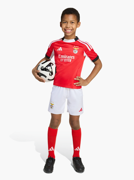 adidas Benfica Lissabon 25/26 Kids Mini-Heimausrüstung Rot 141566 3