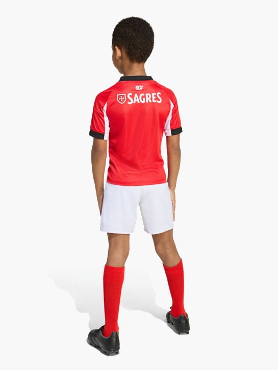 adidas Benfica Lissabon 25/26 Kids Mini-Heimausrüstung Rot 141566 4