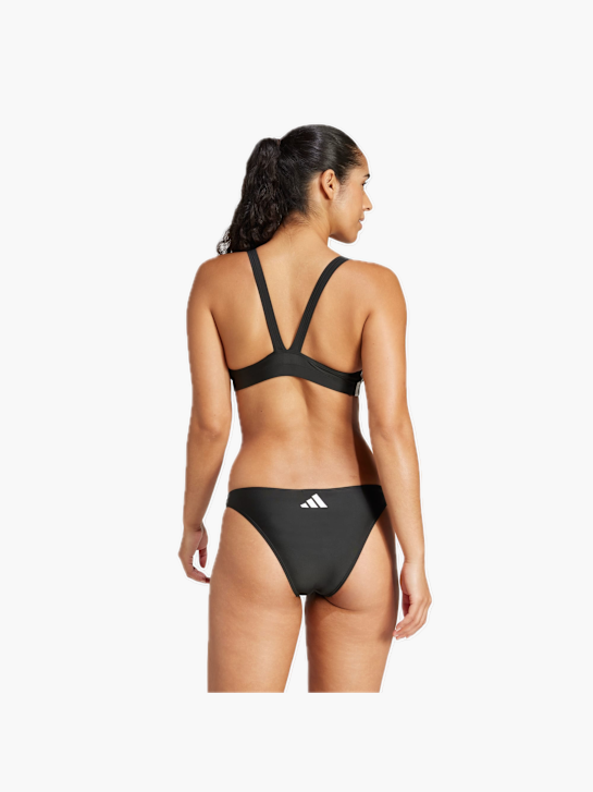 adidas 3-Streifen V-Back Bikini Schwarz 132430 3