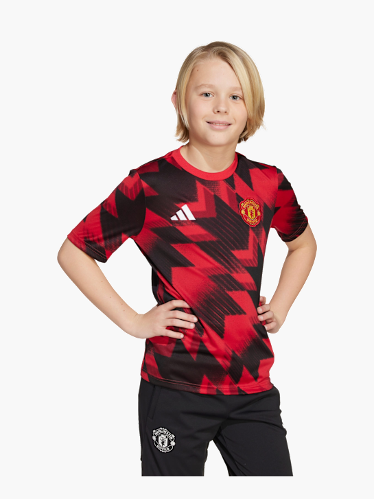 adidas Manchester United 25/26 Pre-Match Kids Shirt Rot 142413 3