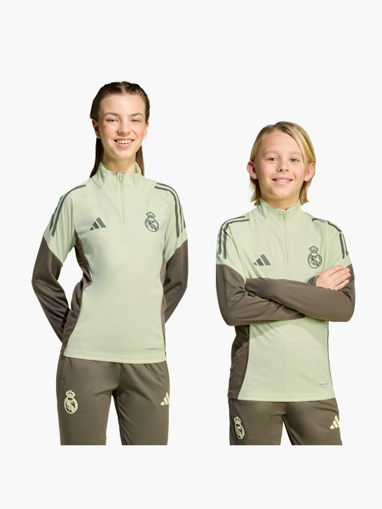 adidas Real Madrid Tiro 25 Competition Kids Trainingsoberteil Grün 142369 2